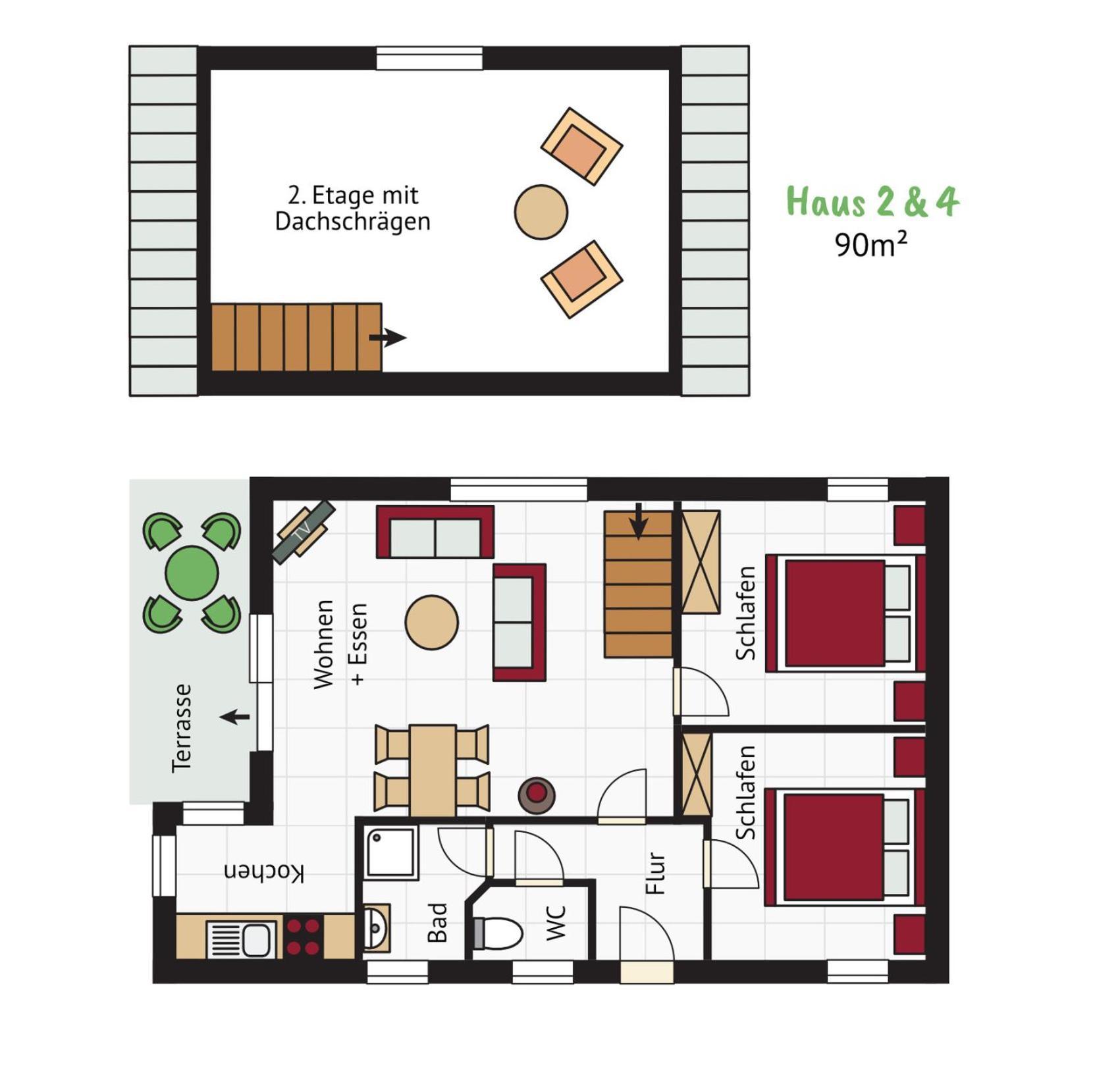 Ferienhof Rauert Haus 4 Hinrichsdorf المظهر الخارجي الصورة